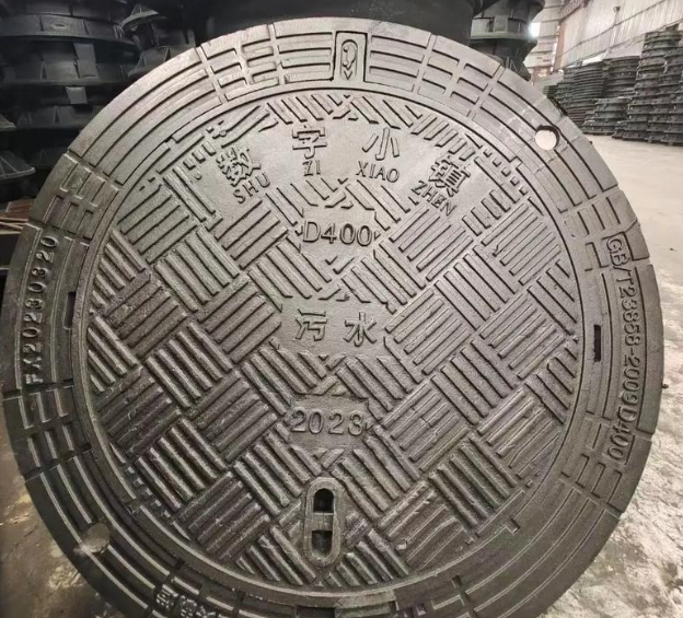 桑植球墨铸铁防沉降井盖展示